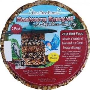 PTF MEALWORM SEED LOG 2PK