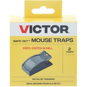 VICTOR SAFE SET MOUSE TRAP 2PK