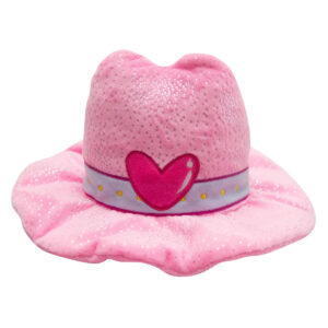 SNUGZ PINK COWBOY HAT PLUSH