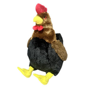 PLUSH BLACK CHICKEN