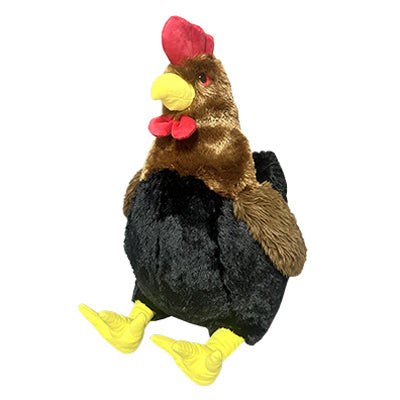 PLUSH BLACK CHICKEN