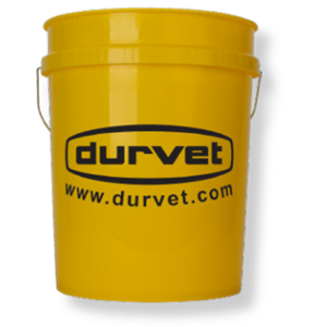 5 GALLON BUCKET YELLOW DURVET