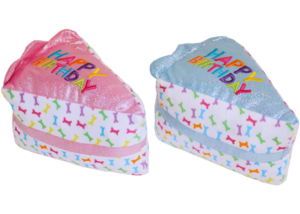 MULTI BIRTHDAY CAKE SLICE 6IN