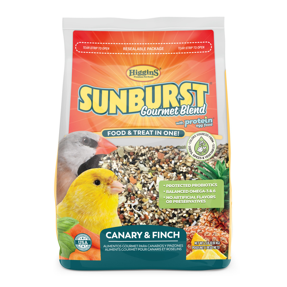 SUNBURST CANARY/FINCH 2LB