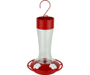 SCARLET SIL GLASS HUM BIRD FDR
