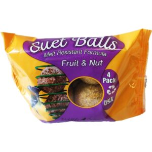 SUET BALL FRUIT/NUT 4PK