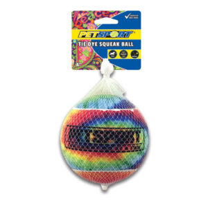 TIE DYE SQUEAK BALL
