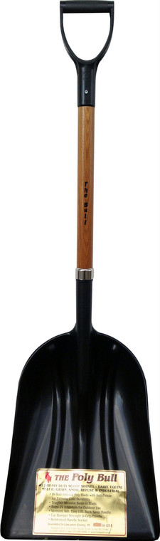 POLY BULL GRAIN SNOW SCOOP 36IN