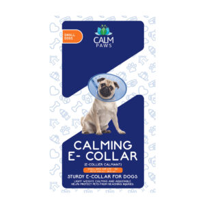 CALM PAWS E COLLAR BLUE