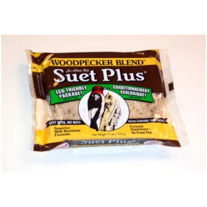 SUET PLUS WOODPECKER BLEND 11 OZ