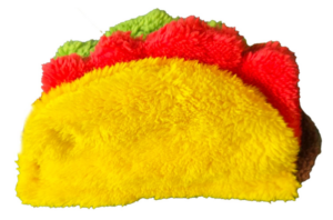 CD DURAPLUSH TACO DOG TOY MD