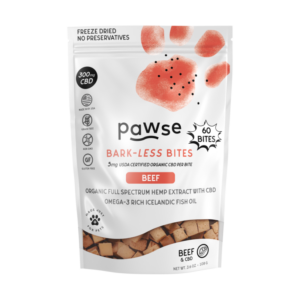 PAWSE BARK LESS TREAT 300MG 60PC