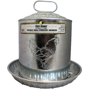 GALV POULTRY FOUNT 2 GAL FR
