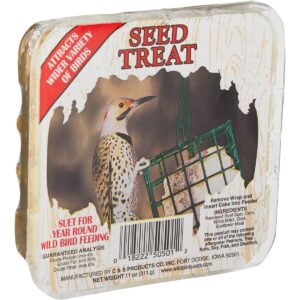 C&S SEED TREAT SUET 11OZ