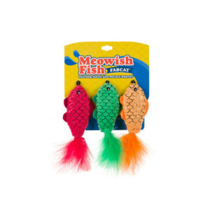 FABCAT MEOWISH FISH TOY