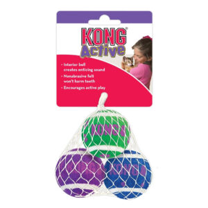 KONG CAT TENNIS BALL W/BELLS