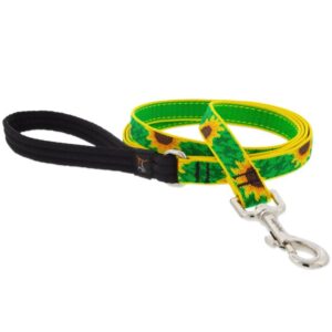 3/4IN SUNFLOWERS 6 FT LEASH