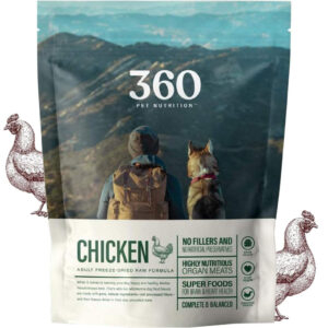 360PN FREEZE DRIED RAW CHICKEN