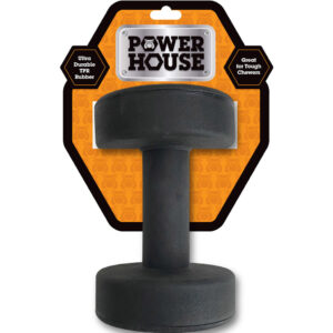 POWERHOUSE BARBELL DOG TOY