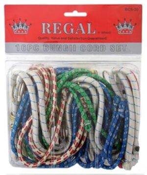 BUNGEE CORD SET 16PC