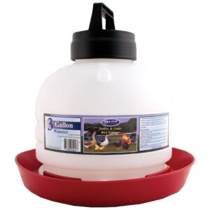 POULTRY WATERER 3 GAL FARM TUFF