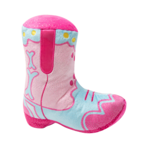 SNUGZ PINK BOOT PLUSH TOY