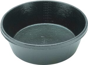 FEED PAN RUBBER BLK FORTIFLEX