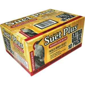 SUET PLUS WOODPECKER 10 PACK