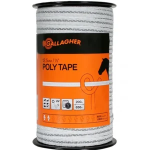 GALLAGHER POLY TAPE 12.5MM 200M
