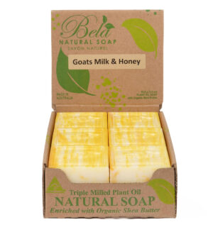 BELA SOAP GOAT MILK HONEY 3.3 OZ