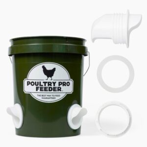 DIY POULTRY FEEDER SINGLE PORT