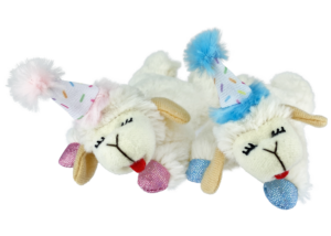 MULTIPET BDAY LAMB CAT TOY