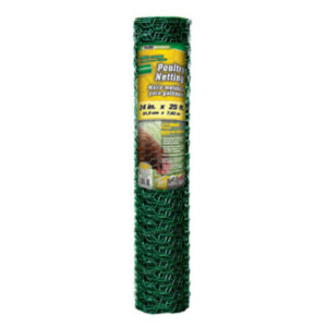 PVC 1" HEX NETTING 24" GREEN