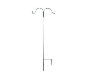 SHEPHERD HOOK DBL 84"X1/2" BLK