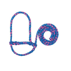 WVR SHEEP HALTER POLY GR/HB/ROYB