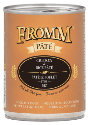 FROMM DOG 12.2 OZ PATE CANS