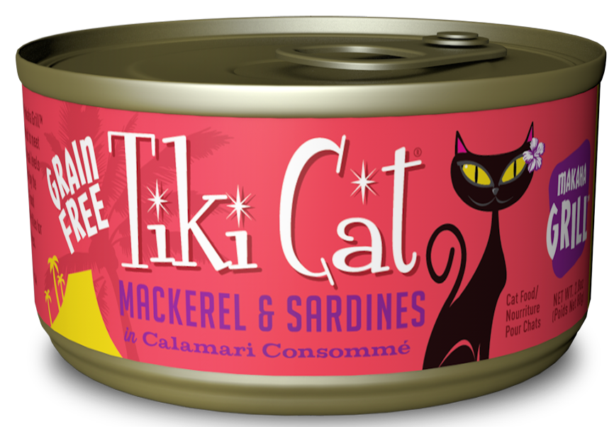 TIKI CAT MAKAHA MACKEREL 2.8OZ