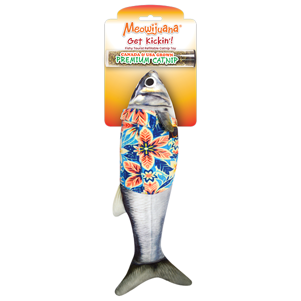 MEOWIJUANA GET KICK TOY FISHY