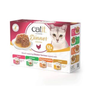 CATIT CKN DINNER MULTIPACK 12/3Z