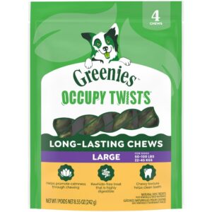 GREENIES OCCUPY TWISTS LARGE