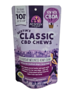 A&K CLAS CBD CHW 14MG 10PK