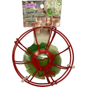 BROWNS POULTRY LEAFY GRNS FEEDER