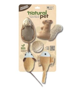 PET COMBO 5 CAT TOY ON CARD